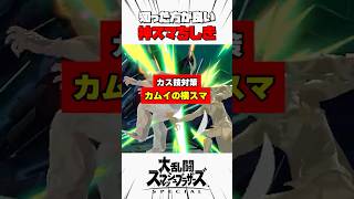 【カス技対策】カムイの横スマ #スマブラsp #神スマちしき #解説
