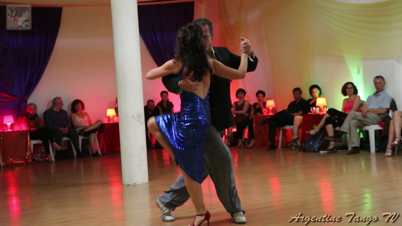 Dorit Shalom y Ronen Khayat - Tango - (3/3) - Milonga Negra - Tel-Aviv 11/11/2017