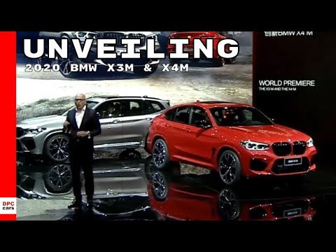 2020 BMW X3M and BMW X4M Unveiling