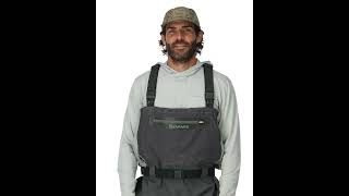 Simms Brodící kalhoty Flyweight Stockingfoot Cinder - vel. MK