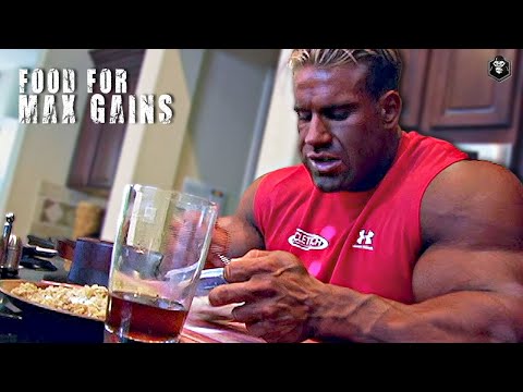 WHAT BODYBUILDERS EAT - FULL DAY OF EATING FOR MAXIMUM GAINS - BODYBUILDING DIET MOTIVATION