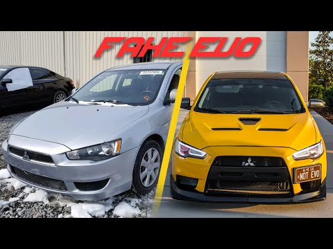 Verwandle meinen LANCER in 15 Minuten in einen EVO X