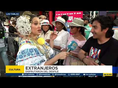 Las Tablas celebró por todo lo alto el desfile de las Mil Polleras 2026