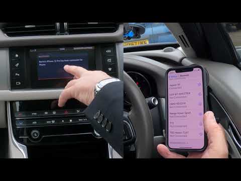 How to Pair A Mobile To The Bluetooth Audio System In A 2017 Jaguar XF
