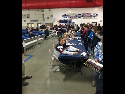 WWC Postgame festivities Team USA - Team Russia (4/1/17)