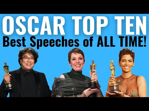 Top 10 Oscar Speeches of ALL TIME