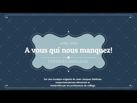 Collège Cantelauze Fonsorbes avril 2020