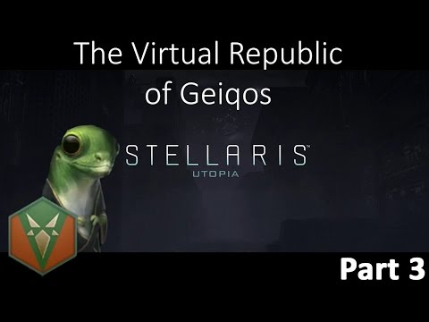 Factions in Stellaris Utopia as Virtual Republic of Geiqos, Part 3