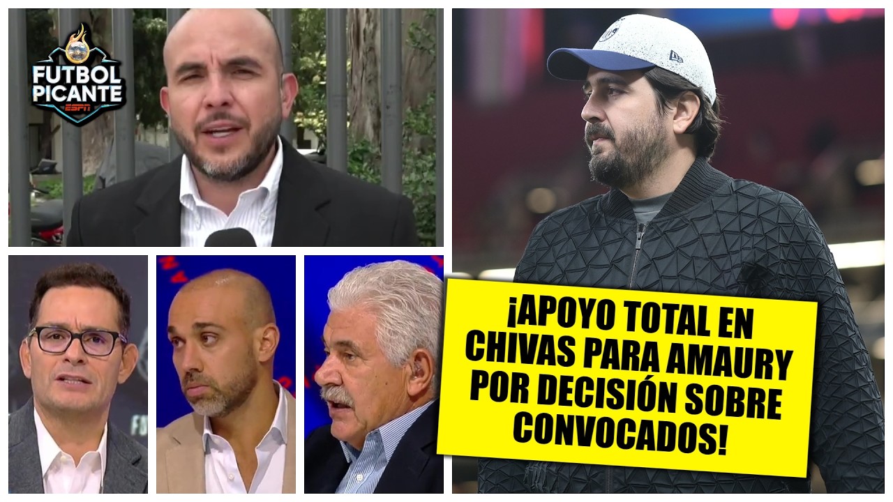 PRESIÓN de AMAURY VERGARA a FMF fortalece a CHIVAS de cara a la vuelta ante TIGRES | Futbol Picante