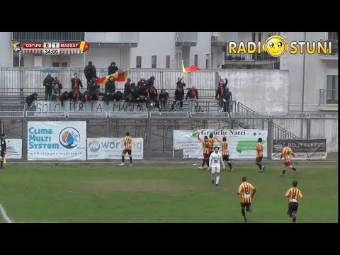 Campionato Eccellenza: Ostuni-Massafra 0-1 (26/02/2023): rig.Girardi ed esultanza settore ospiti
