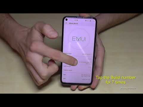 Huawei Mate 30 (Pro): How to enable the Developer Options? for USB Debugging etc.