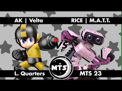 MTS 23: Losers Quarters - AK | Velta (Mega Man) vs RICE | M.A.A.T. (R.O.B.)