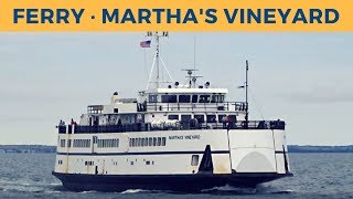 preview picture of video 'Arrival of ferry MARTHA'S VINEYARD in Oak Bluffs'