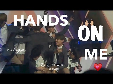 170922 WANNA ONE IN SINGAPORE FANMEETING - HANDS ON ME