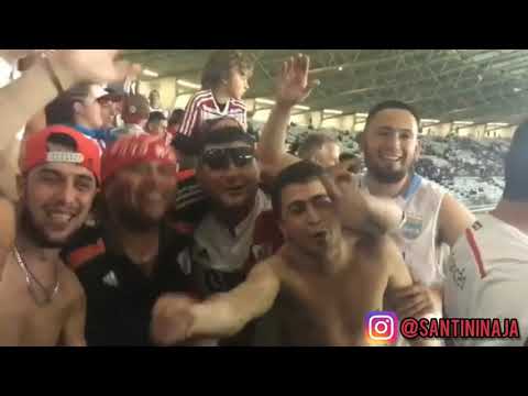 "RIVER COPANDO BRASIL!" Barra: Los Borrachos del Tablón • Club: River Plate • País: Argentina