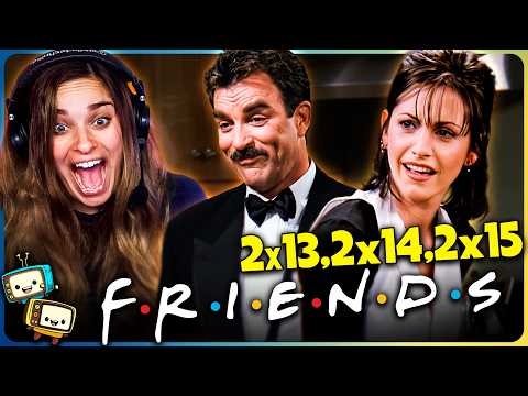FRIENDS (1994) Season 2 Episodes 2x13, 2x14, & 2x15 Reaction! | First Time Watch!