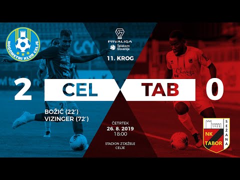 11.krog: Celje - CB24 Tabor Sežana 2:0 ; Prva liga Telekom Slovenije 2019/2020