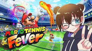 久しぶりのテニスゲーム！元テニス部員としてたのしみます【 マリオテニス フィーバー 】