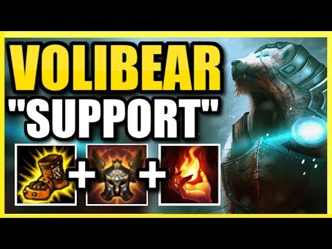 NOT EVEN PRO PLAYERS CAN BEAT THIS VOLIBEAR SUPPORT (AS SEEN IN WORLDS!) | DESTROYER VOLIBEAR SUPP