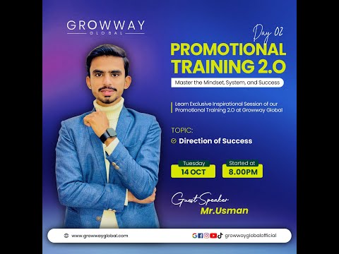 Promotional Training Day 2 by Mr Usman