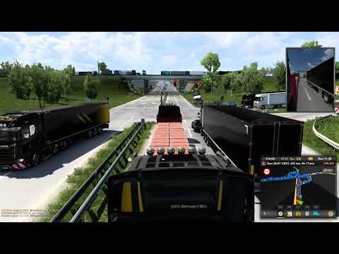 Euro Truck Simulator 2 - Calais To Duisburg - The Best Route