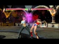 Mortal Kombat vs DC Universe: Sonya vs Wonderwoman