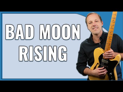 Bad Moon Rising Guitar Lesson (CCR)