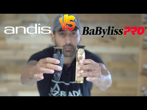 Andis GTX-EXO Cordless Trimmer VS babyliss gold fx trimmer
