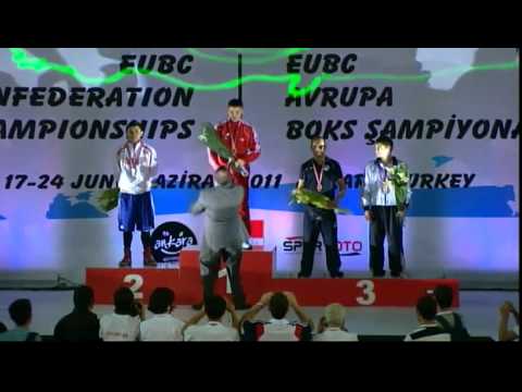 Final - Men's Fly (52kg) AWARDS - AIBA European Confederations Championships