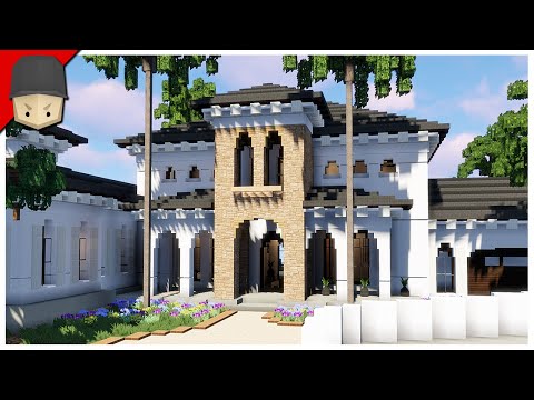 Minecraft House Design: Mediterranean House