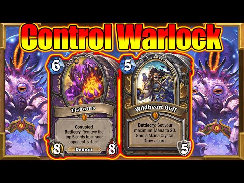 Control Warlock! Tickatus Mills 20 Mana C'Thun Druid! Fractured in Alterac Valley | Hearthstone