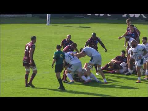 TOP 14 - Essai de Masivesi DAKUWAQA (MHR) - Bordeaux-Bègles - Montpellier HR - J06 -Saison 2021/2022