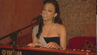 Karina Pasian performing &quot; First Love &quot; in NYC.