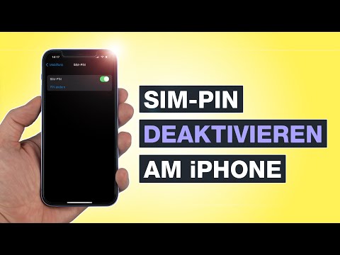 SIM-PIN Code Sperre deaktivieren am iPhone - Quick Tutorial - Testventure - Deutsch