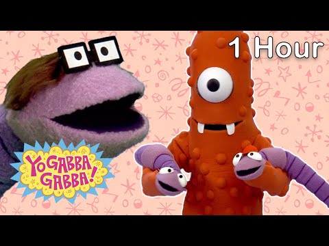 1 Hour Compilation - Happy / Sleep / Dance | Yo Gabba Gabba | WildBrain Zigzag