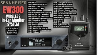 Video thumbnail for Sennheiser EW In Ear Monitor System - A Complete Rundown/Overview by Scott Uhl