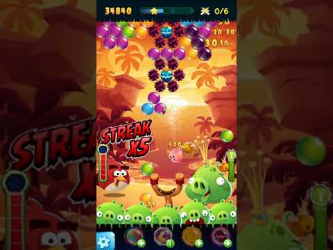 Angry Birds POP Bubble Shooter | Level 55