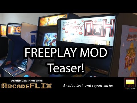 Arcade game FREEPLAY Mod TEASER!