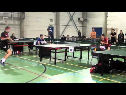 tennis de table championnat du brabant  a limal-wavre serie "b"