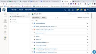 Schoology and Google Drive Connection