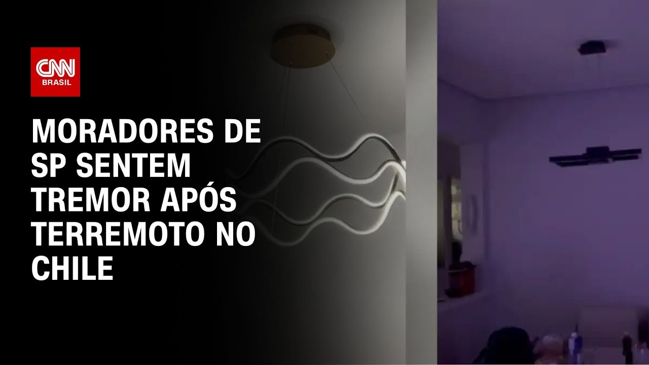 Moradores de SP sentem tremor após terremoto no Chile | CNN NOVO DIA