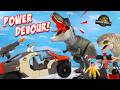 Jurassic World Rebirth Power Devour Tyrannosaurus Rex Boat Island Escape Sets Review
