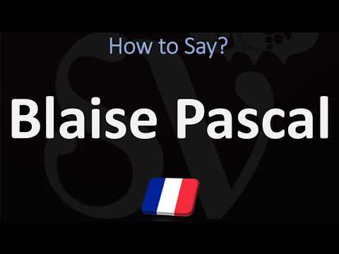 How to Pronounce Blaise Pascal? (CORRECTLY)