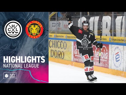 Lugano vs. SCL Tigers 4:1 – Highlights National League
