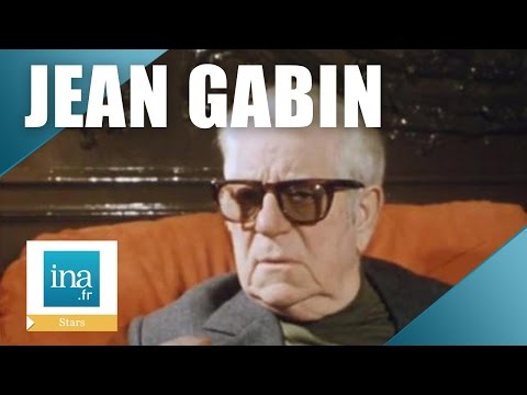 La dernière interview de Jean Gabin | Archive INA