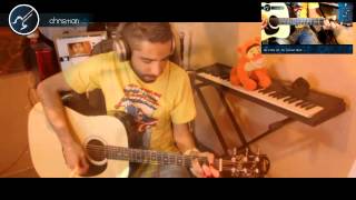 Cada Beso Sasha Benny y Erik cover Guitarra