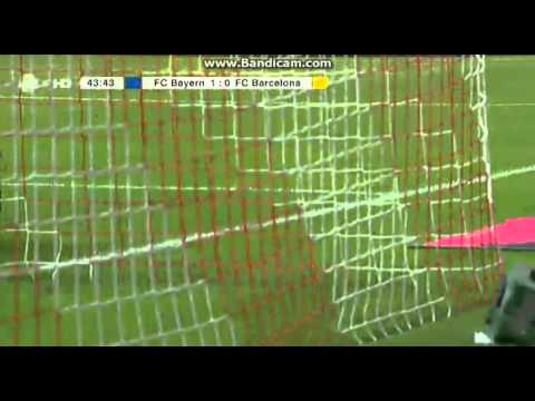 Rafinha near to a very beautiful owngoal