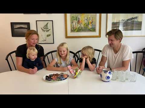 Familjeäventyret testar godis