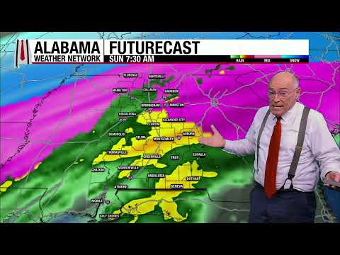 AWN Tuesday 1/20/26 Evening Statewide Forecast Update from James Spann