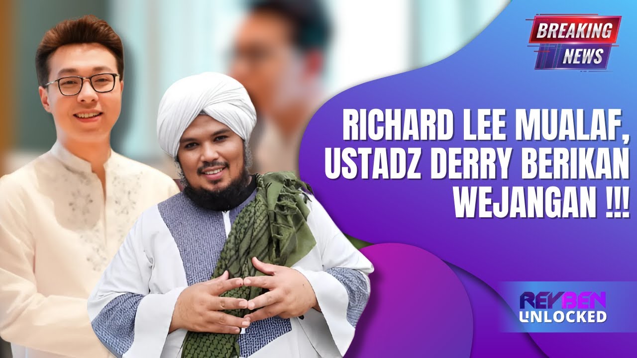 Ustadz Derry Sulaiman Ungkap Perjalanan Spiritual Dr. Richard Lee Memeluk Islam